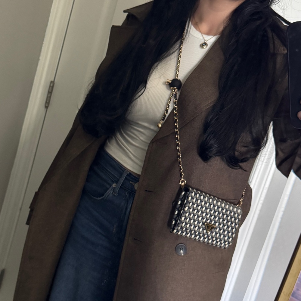 Prada Geometric Clutch/Crossbody Bag - Picture 13 of 16